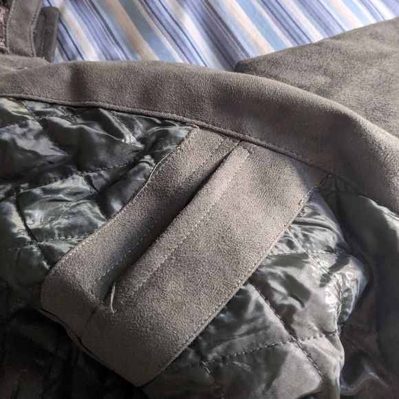 Emporio&Co Suede Full Zip Fashionista Jacket - Picture 9 of 11